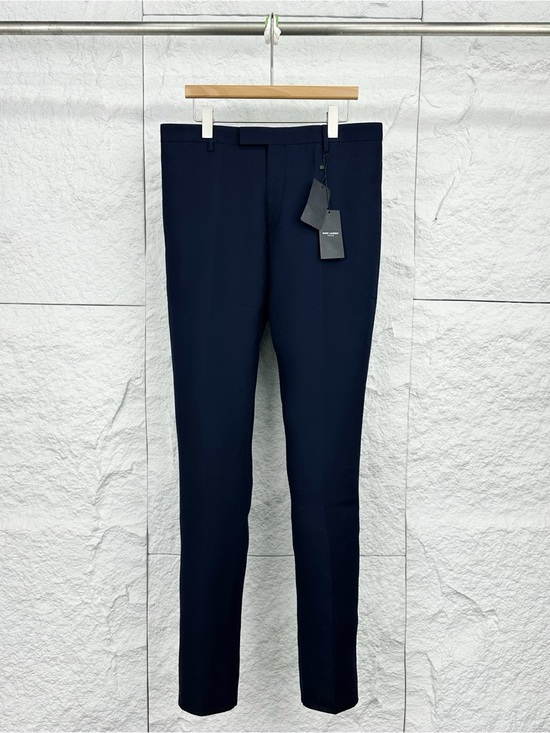 Saint Laurent Other - 🚩steal Saint Laurent Slim Dress Pants - Navy Blue